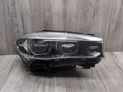 16-19 OEM BMW F15 F16 F85 X5 X6 X5M Passenger Adaptive LED Headlight w Modules