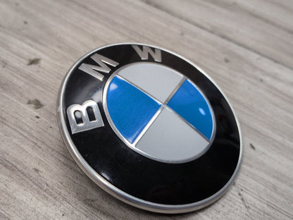 OEM BMW E82 E92 F02 F10 F22 F30 F44 F82 Rear Trunk Lid Round Emblem Logo 82MM