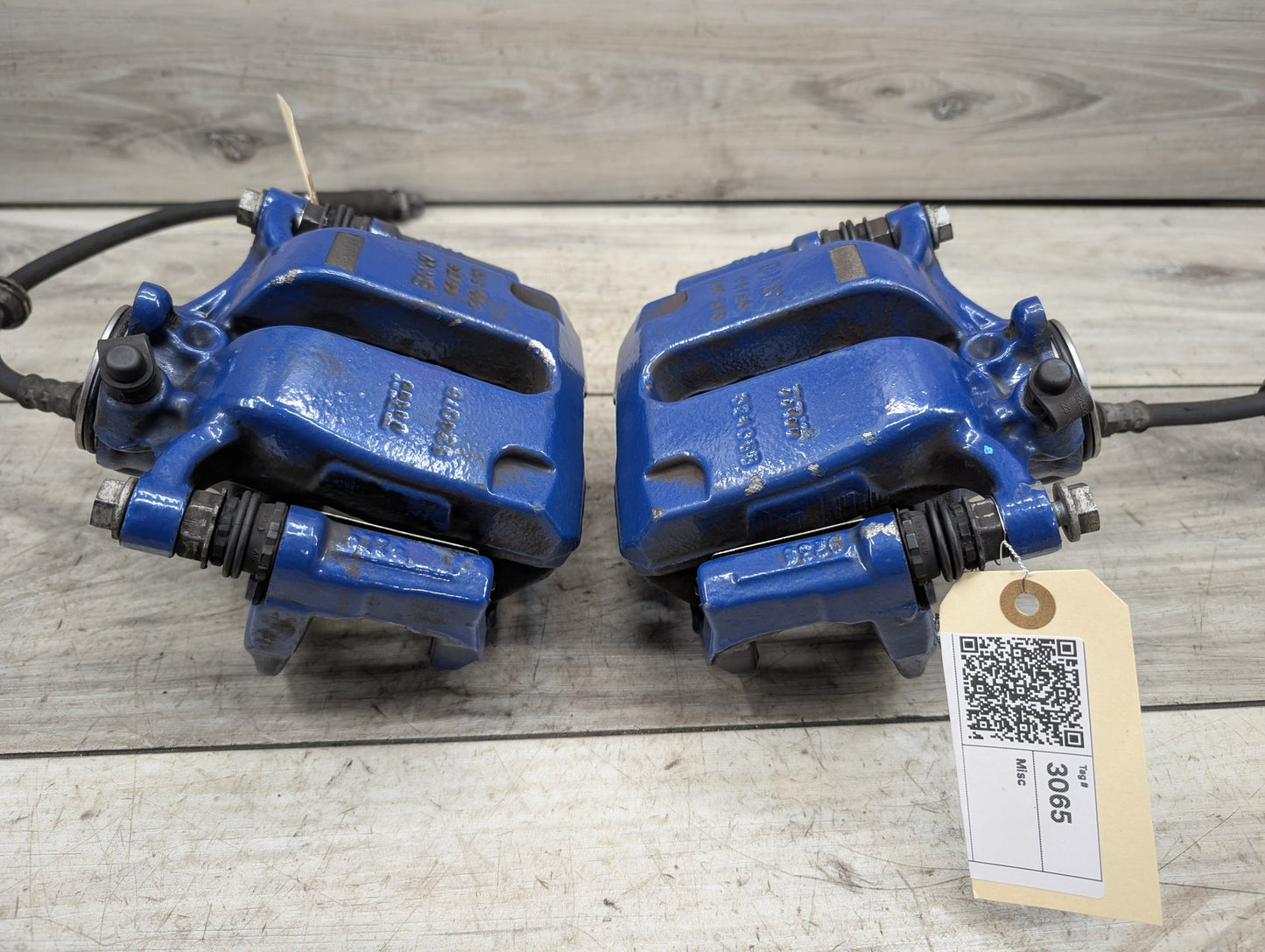 2018 - 2024 BMW X3 G01 Rear Left Right Brake Caliper SET 34216887409 B58B30O1