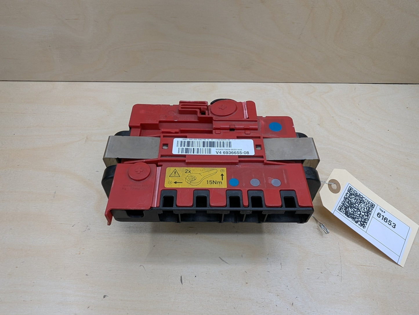 OEM BMW E82 E88 E90 E92 Battery Power Junction Distribution Fuse Box Voltage