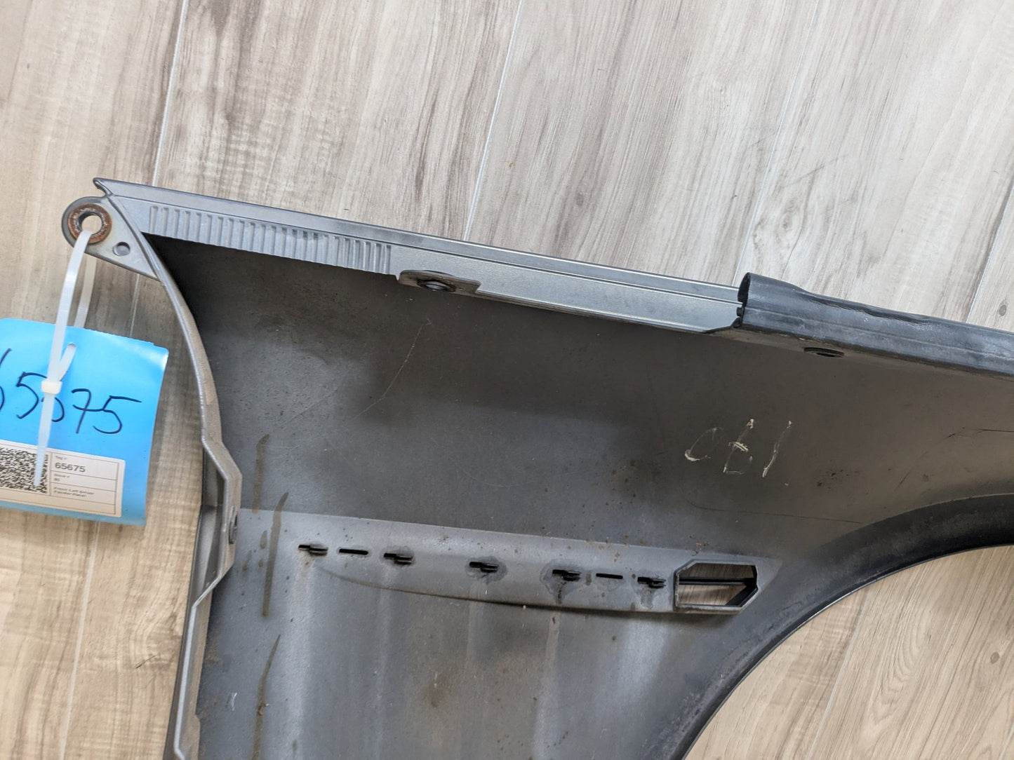 2004-2010 BMW M6 E64 Front Left Driver Fender Panel Grey 440