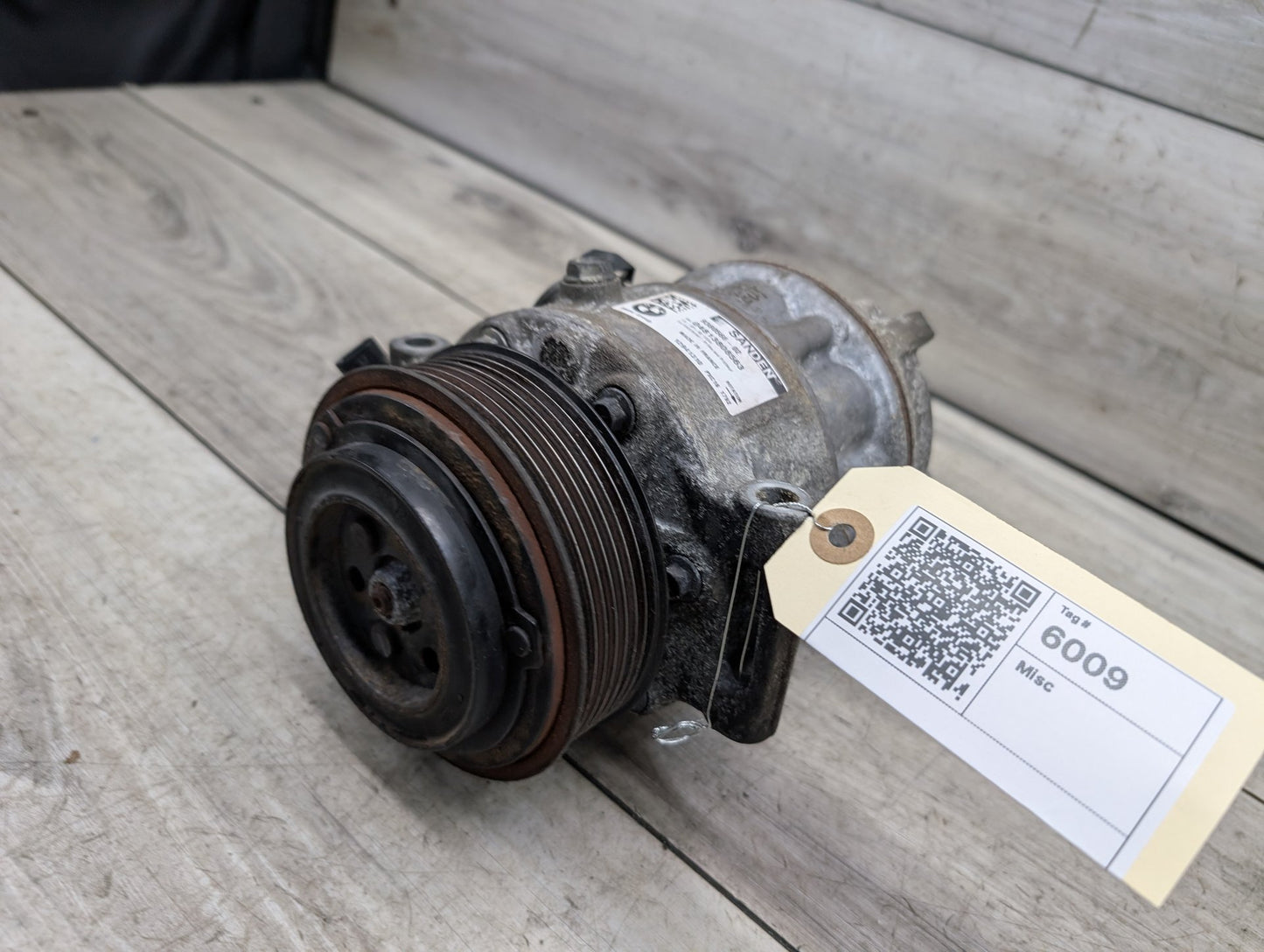 BMW G12 750Li N63B44O2 Engine Motor A/C AC Compressor Clutch Pump Pulley 9380568