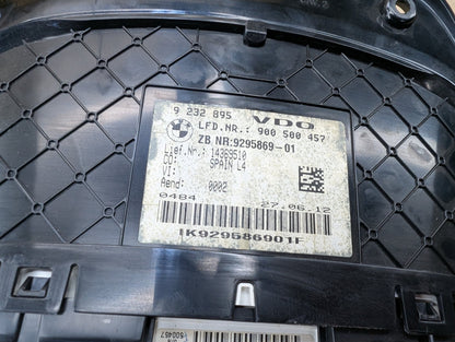 NOTE* 12-18 BMW 328i F30 Instrument Speedometer Guage Cluster 9295869