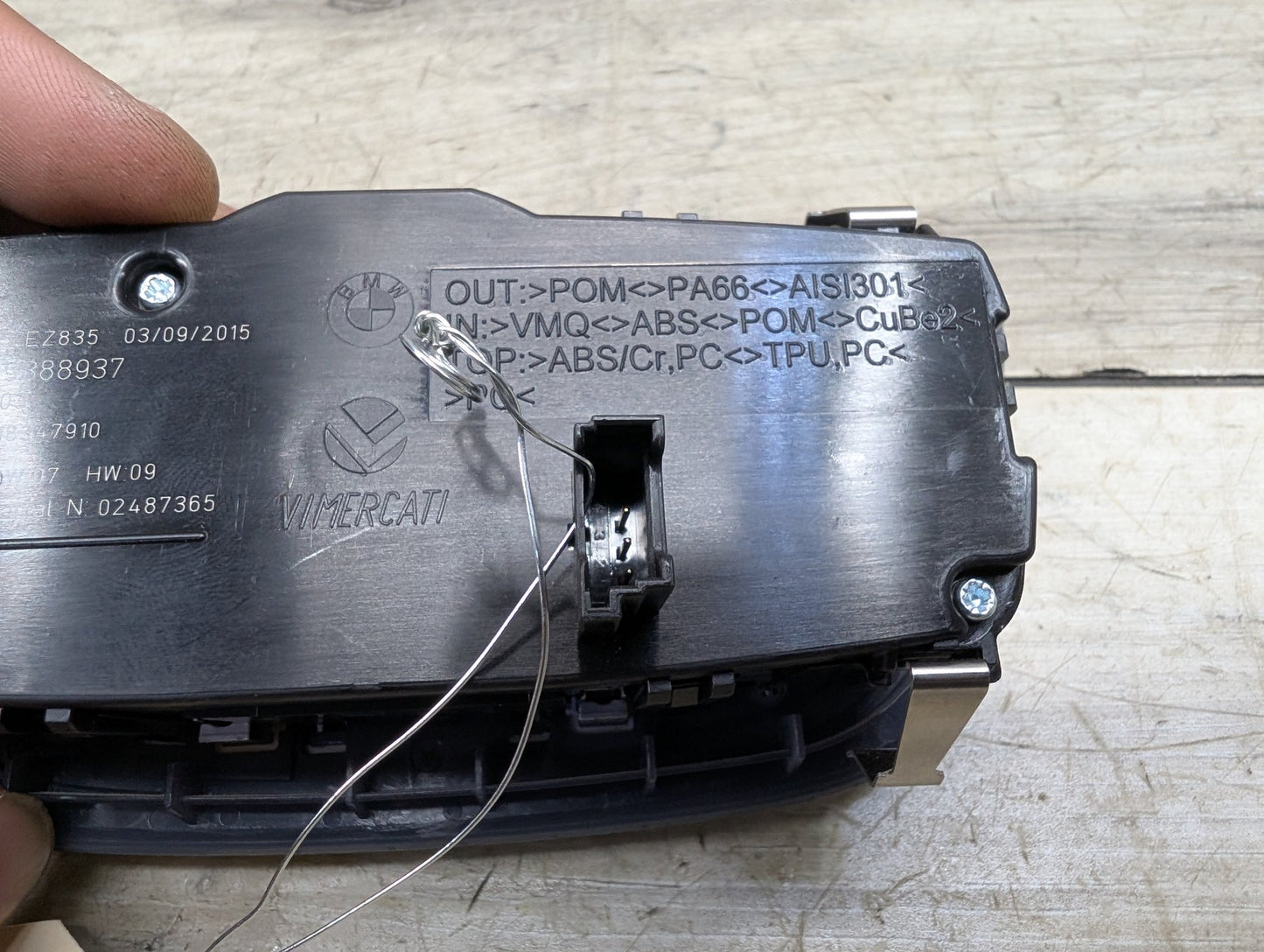 16-19 OEM BMW G11 G12 740 750 M760 Headlight Light Control Switch Panel Module