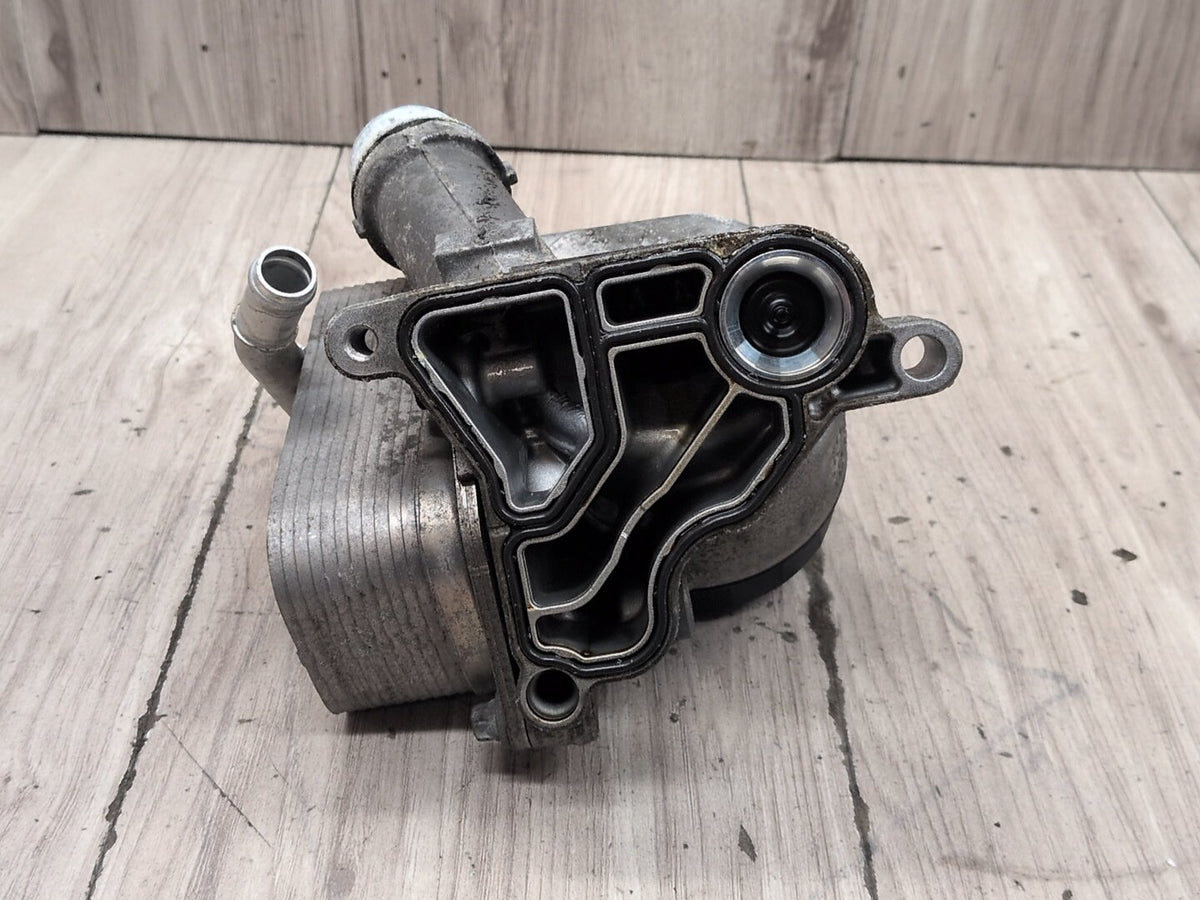 10-17 OEM BMW F01 F07 F10 F12 F25 X3 X4 N55 Engine Oil Filter Housing COOLER