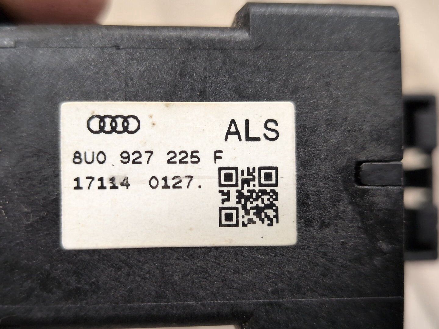 2015-2018 Audi Q3 8U Emergency Parking Brake Switch 8U0927225F