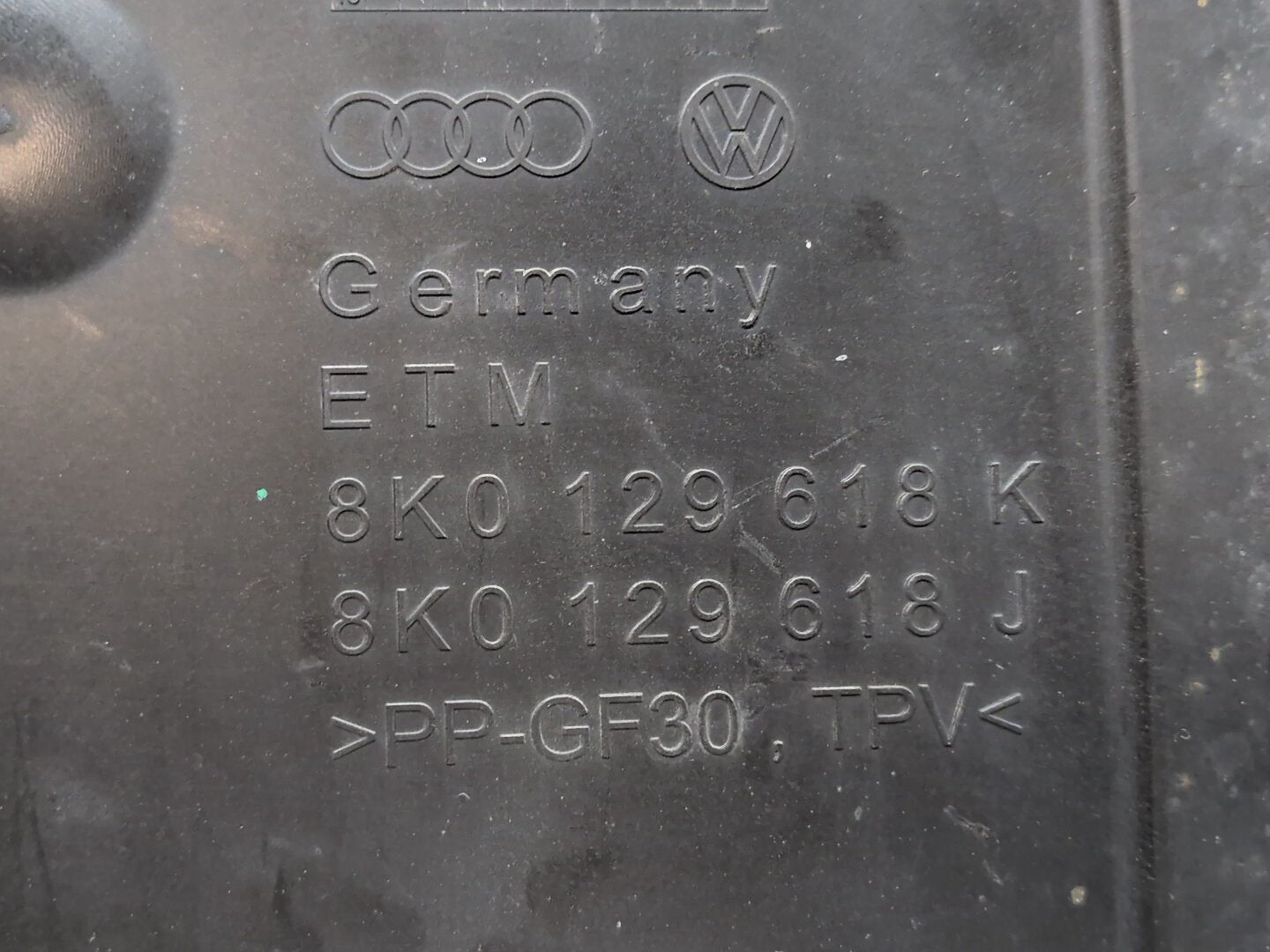 2013 - 2017 Audi S5 8T Misc 8K0129618K CTUB