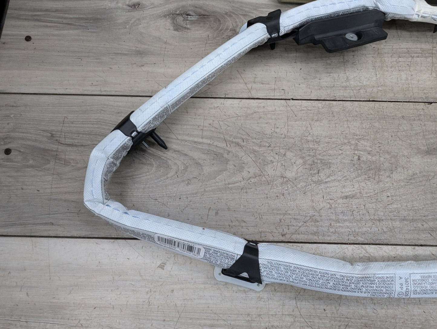 OEM BMW E82 128 135 Coupe Right Passenger Top Roof Head Air Bag Airbag Curtain