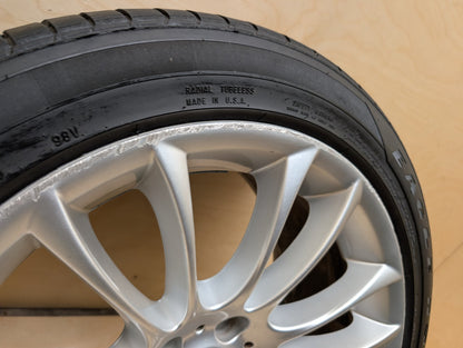 OEM BMW F01 F02 F07 740 750 760 FRONT Rim Wheel 19x8.5 ET25 M V-Spoke Style 302