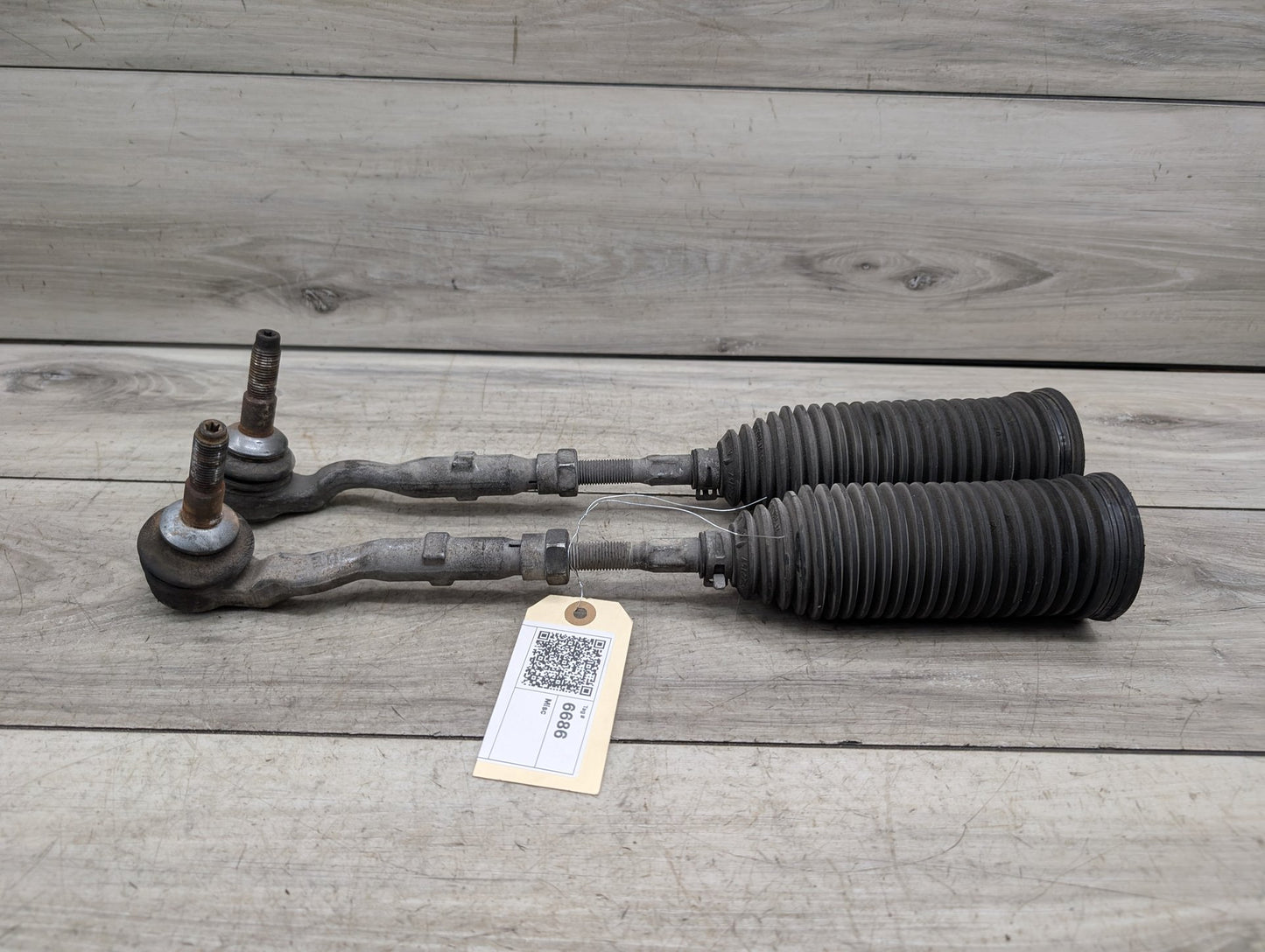 OEM BMW F02 F06 F10 F13 528 640 750 Left Right Inner Outer Tie Rods w Boot PAIR