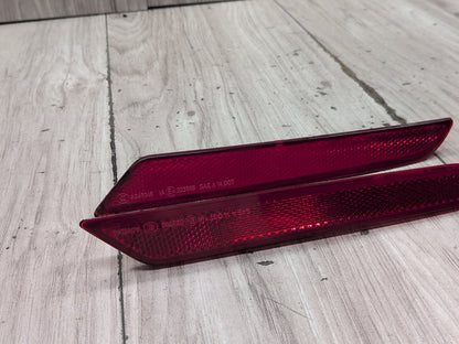 2016-2022 BMW 750i G12 Rear Left Right Bumper Reflectors SET 8063197 OEM
