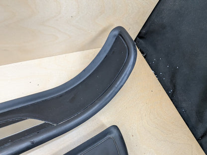2007-2013 BMW 328i E93 Front Left Right Scuff Plate Door Sill SET 7178598 OEM