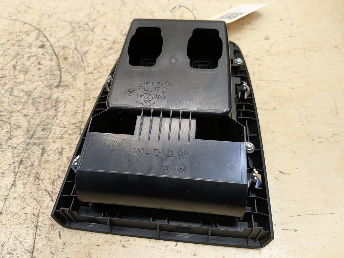 07-13 OEM BMW E92 E93 328 335 M3 Center Console Rear Storage Tray Trim