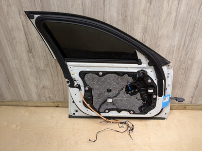 17-23 OEM BMW F90 G30 530 540 M550 M5 Front Left Driver Door Shell Panel White 300