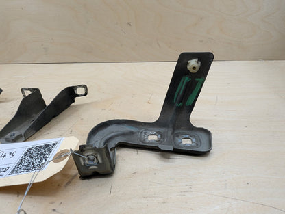 12-20 OEM BMW F30 F32 F33 F36 Front Left Driver Fender Wing Holder Bracket SET