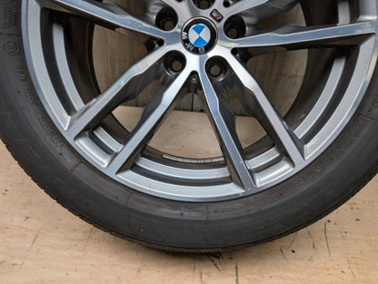 OEM BMW G01 G02 X3 X4 Wheel Rim 19x7.5 ET32 LM Rad Doppelspeiche Style 698M