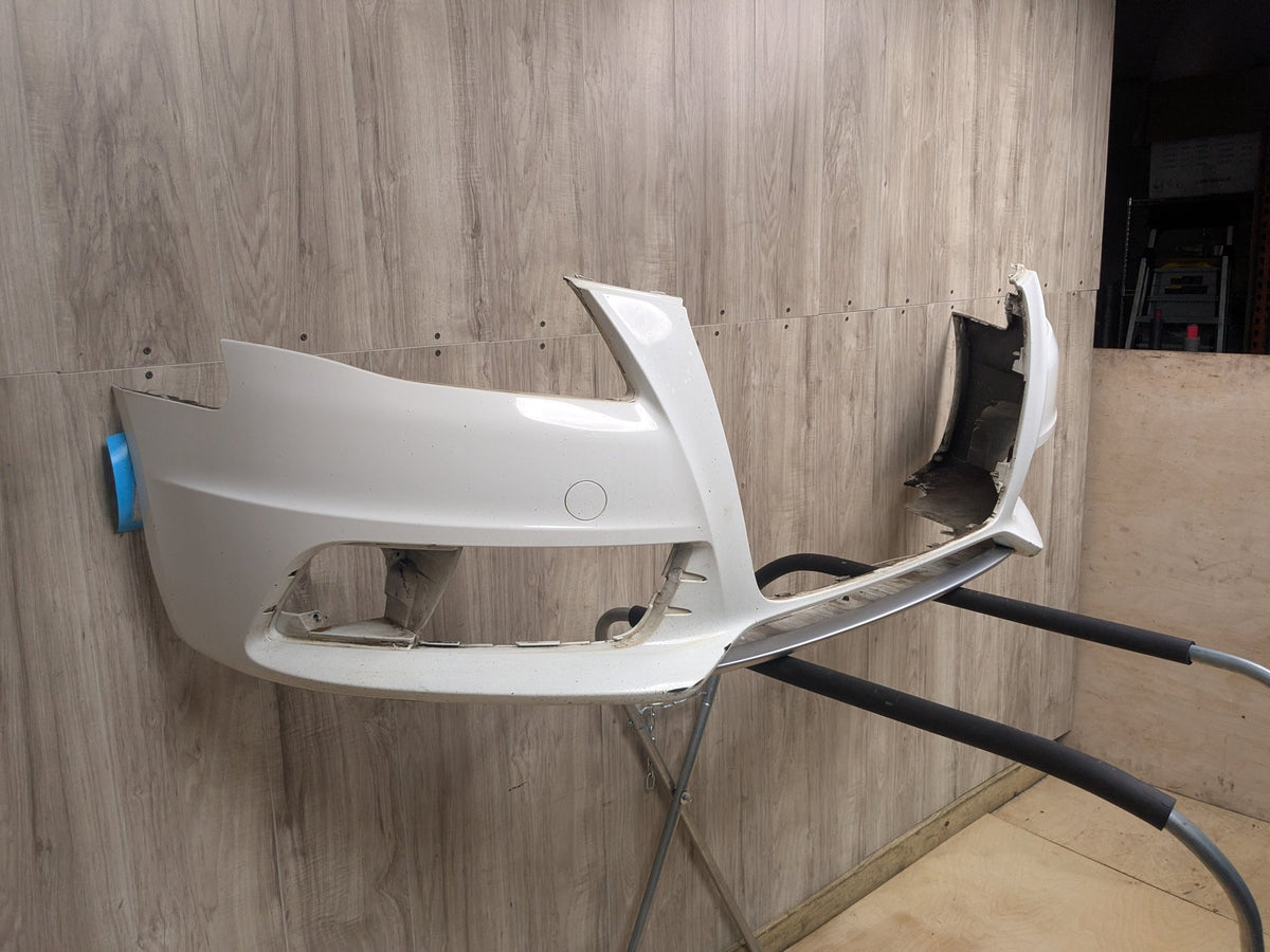 2009-2012 OEM Audi S4 B8 Front Bumper Cover White T9/ Y9C