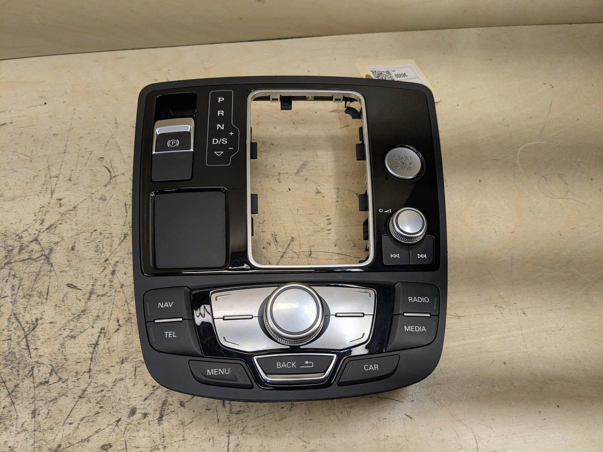 2012-2018 Audi A6 C7 Center Console Trim 4G1919610F OEM