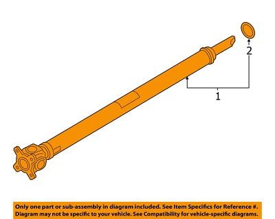 16-22 OEM BMW G01 G12 G14 G15 G16 G30 F90 M5 Drive Shaft Driveshaft Front Output