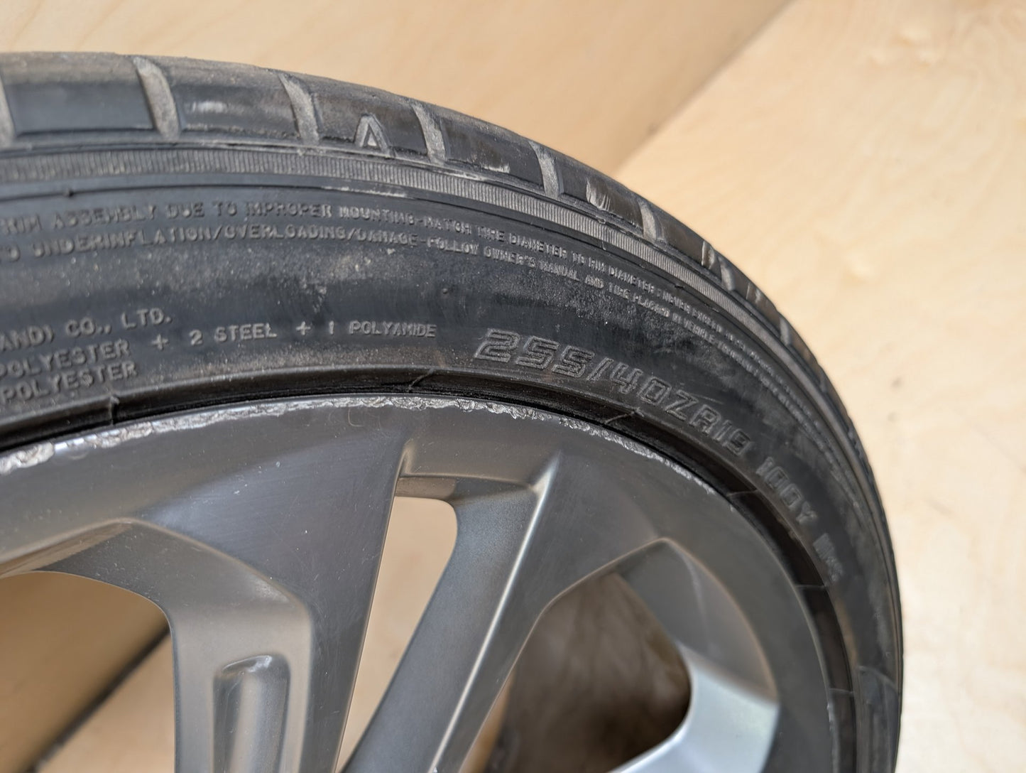 15-18 OEM Audi Q3 Wheel Rim 19x8.5 ET36 Alloy Double Spoke 8U0601025AD