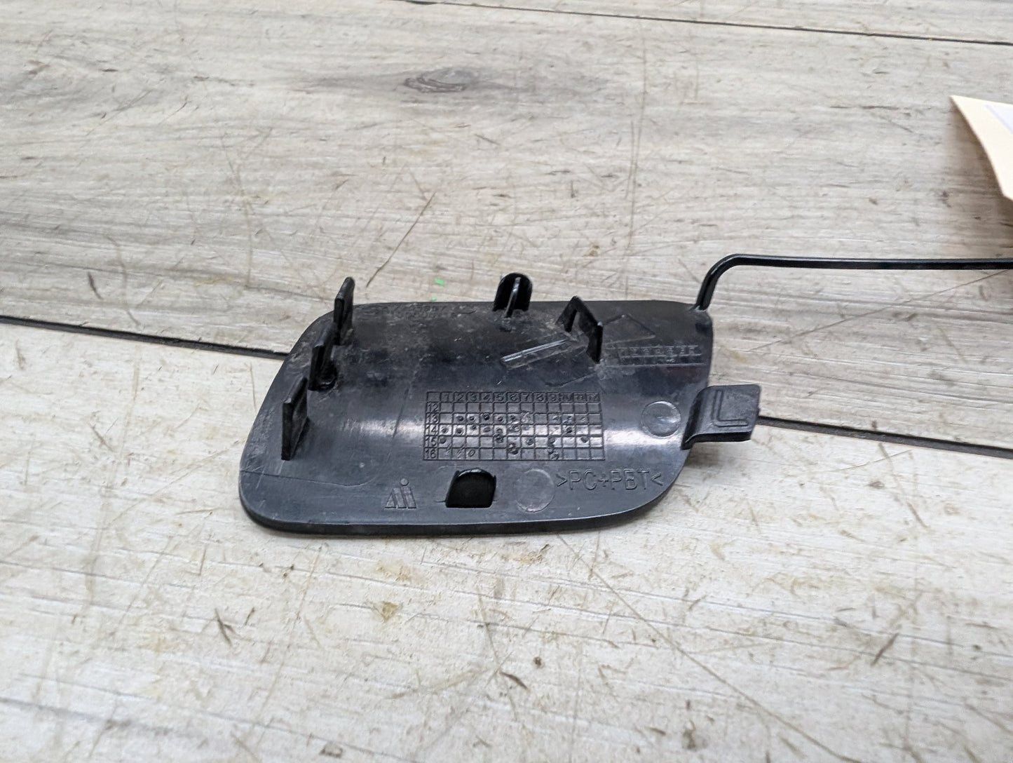 2014 - 2018 BMW X5 F15 Rear Bumper Tow Hook Insert Cover 7294397 N63B