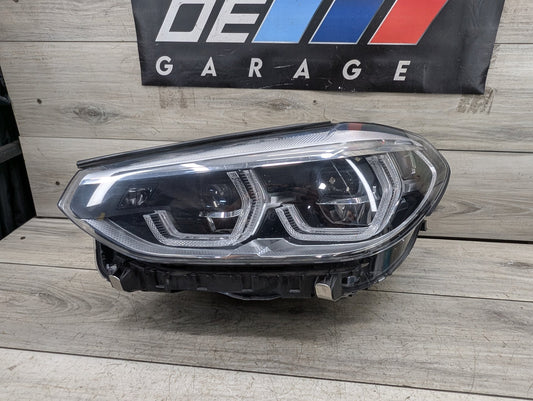 18-21 OEM BMW G01 G02 F97 F98 X3 Left Driver ICON Adaptive Headlight + Modules