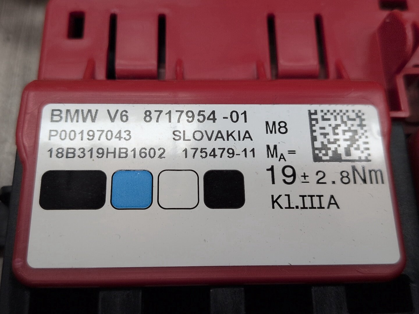 2019 - 2026 BMW X5 G05 Rear Power Distribution Fuse Box 8717954 N63B44M3