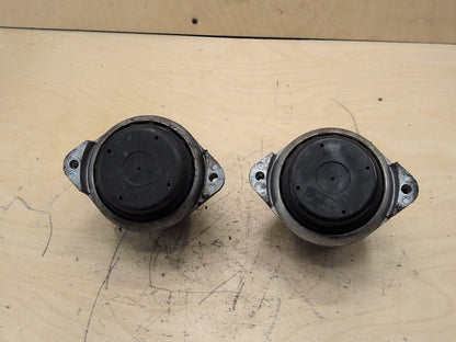 2006-2011 BMW E90 328i N52B30 Left Right Engine Bracket Support Mount SET 6760330