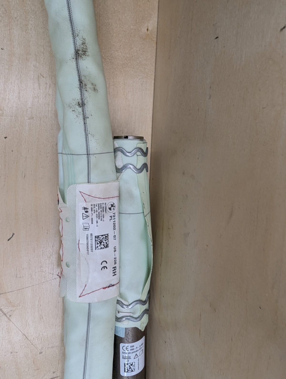 OEM BMW F30 F36 F80 M3 335 435 Right Passenger Roof Head Curtain Air Bag Airbag