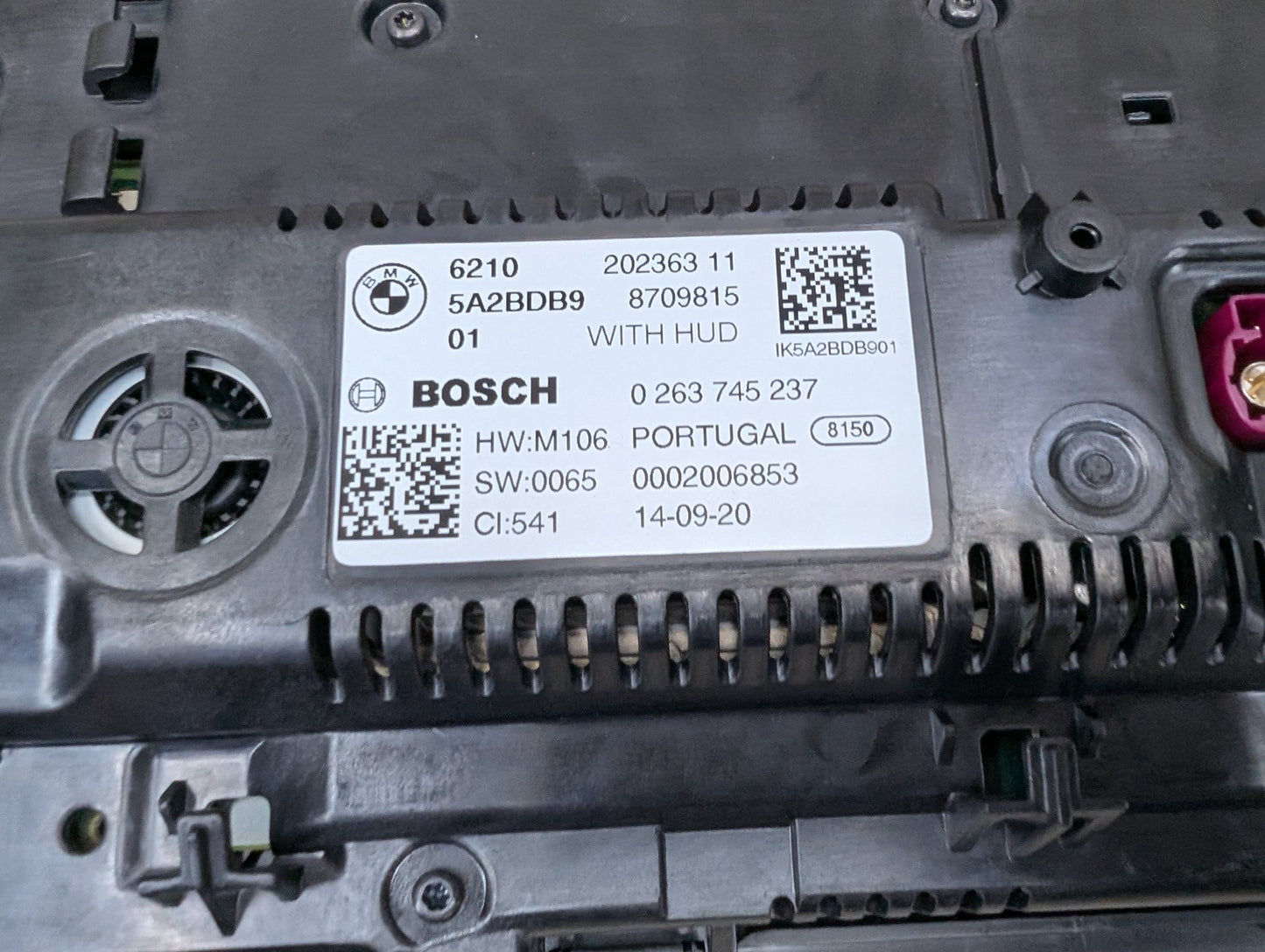 2019-2026 BMW X5 G05 Instrument Speedometer Guage Cluster 5A2BDB9