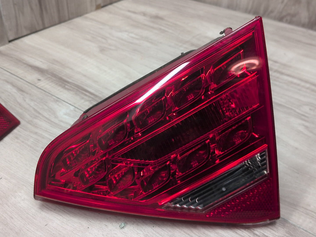 08-12 OEM Audi A5 S5 Rear Left Right Center Outer Inner Tail Lights SET 8T0945093B