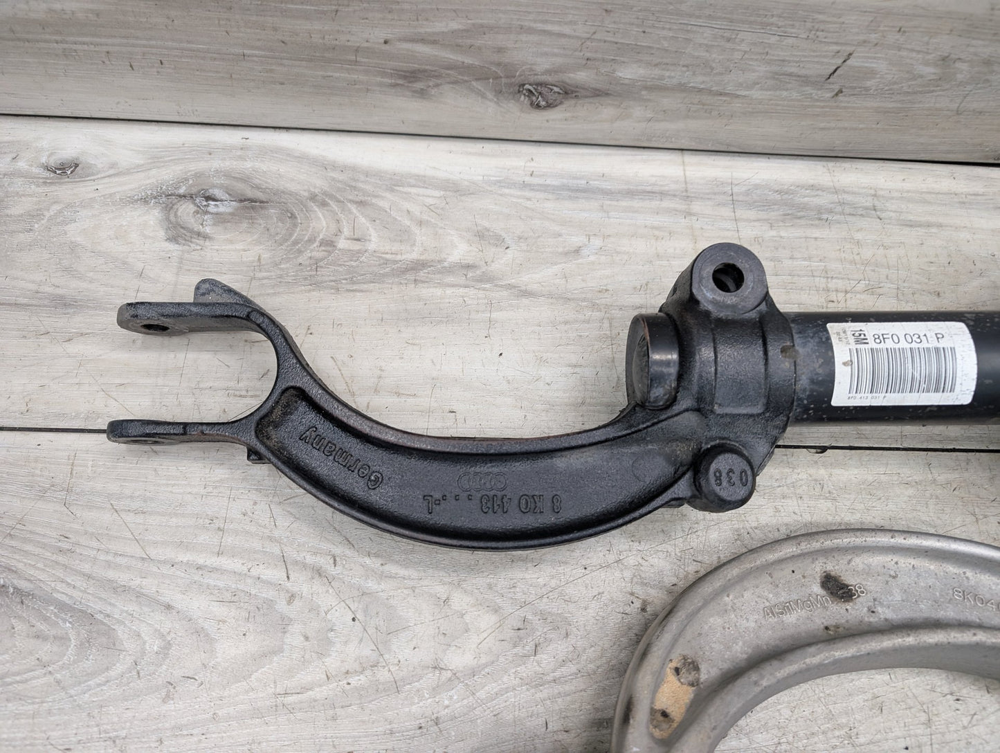 2008 - 2017 Audi S5 8T Front Right Passenger Control Arms SET 8K0407271AJ
