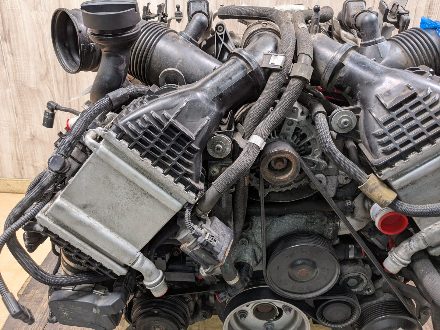 15-18 OEM BMW F85 F86 X5M X6M S63R 4.4 Engine Motor Long Block 113k miles Video