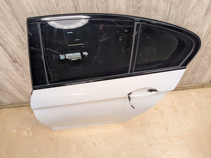 17-23 OEM BMW F90 G30 530 540 M550 M5 Rear Left Driver Door Shell Panel