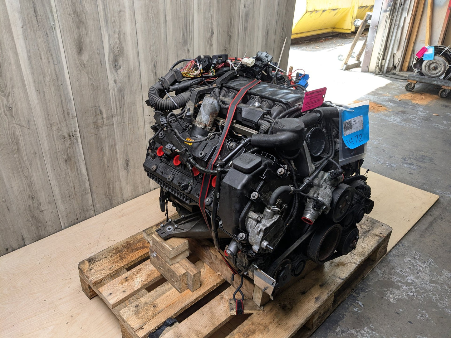 OEM BMW E70 X5 E71 X6 AWD Engine Motor Long Block N62 V8 4.8L N62B48B 143k VIDEO!