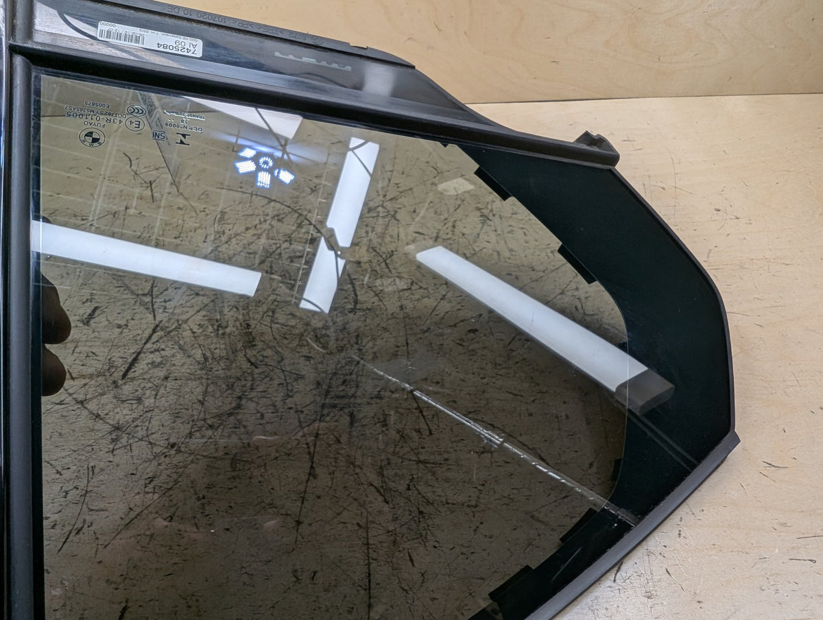 19-24 OEM BMW G20 G80 M3 Rear Right Passenger Side Quarter Window Glass