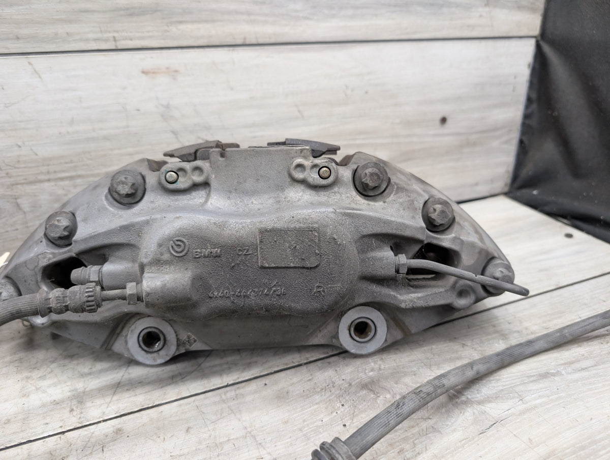 16-22 OEM BMW G11 G12 745eX 750i 750iX Front Left Driver Side Brake Caliper Gray