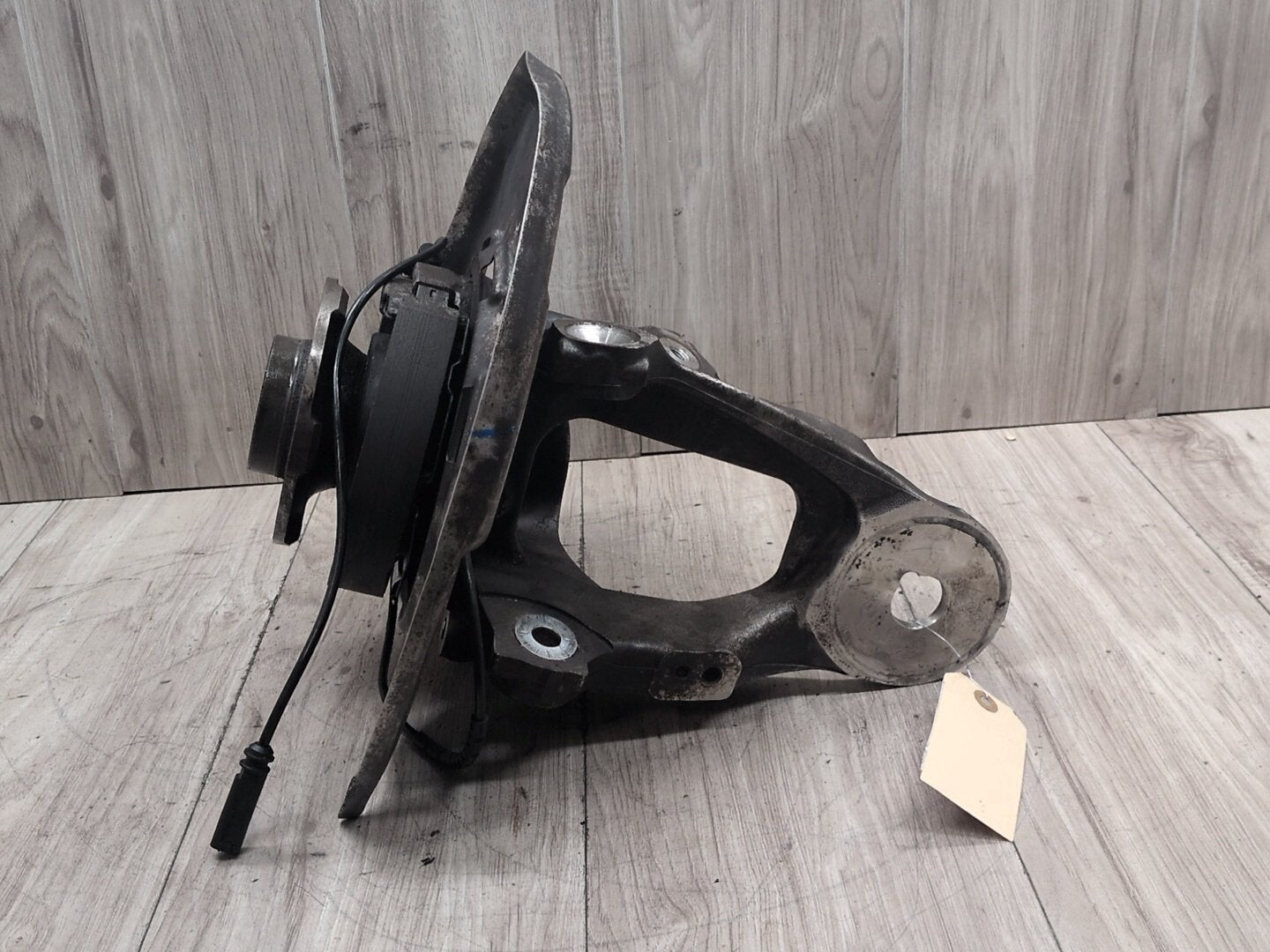 2014 - 2018 BMW X5 F85 Rear Left Driver Control Arm Knuckle Knee Assembly 6877217 S63B44T2