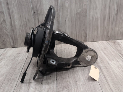 2014 - 2018 BMW X5 F85 Rear Left Driver Control Arm Knuckle Knee Assembly 6877217 S63B44T2