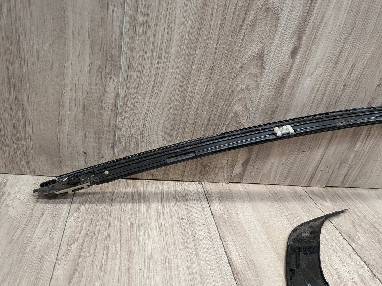 14-20 OEM BMW F32 F82 Right Passenger SHADOW GLOSS Exterior Door Molding Trims
