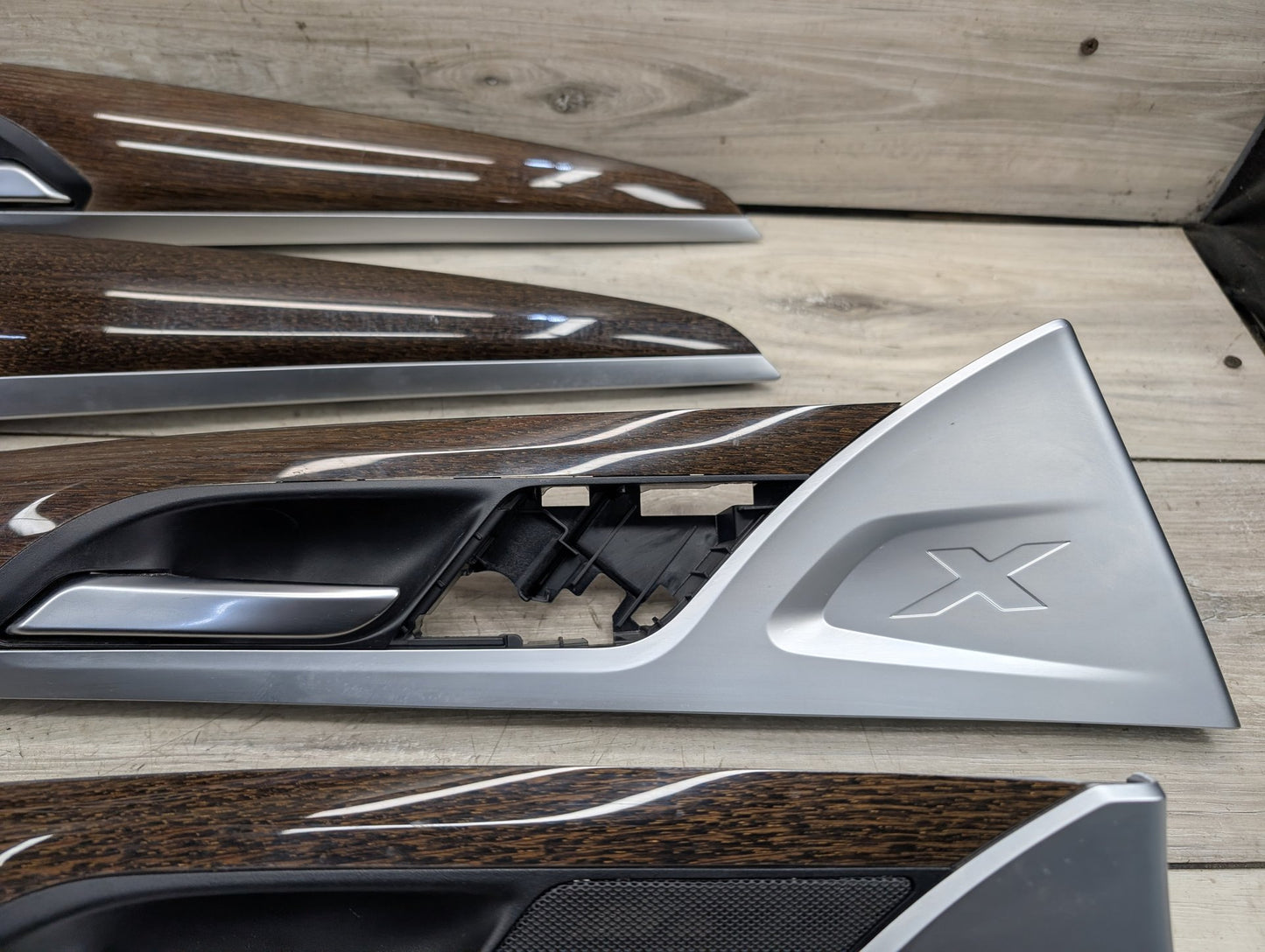 BMW X3 G01 Front Rear Left Right Interior Door Panel Trims Ambient Lighting SET