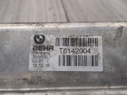 2014 - 2018 BMW X5 F85 Transmission Oil Cooler Heat Exchanger 7589522 S63B44T2
