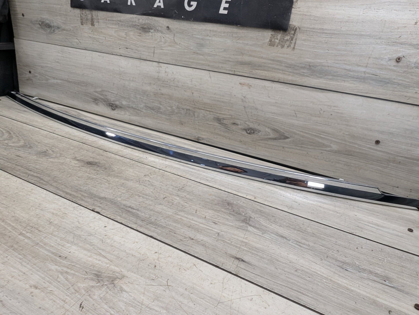 16-19 OEM BMW G12 740 750 M760 Rear Trunk Lid Trim Molding Chrome