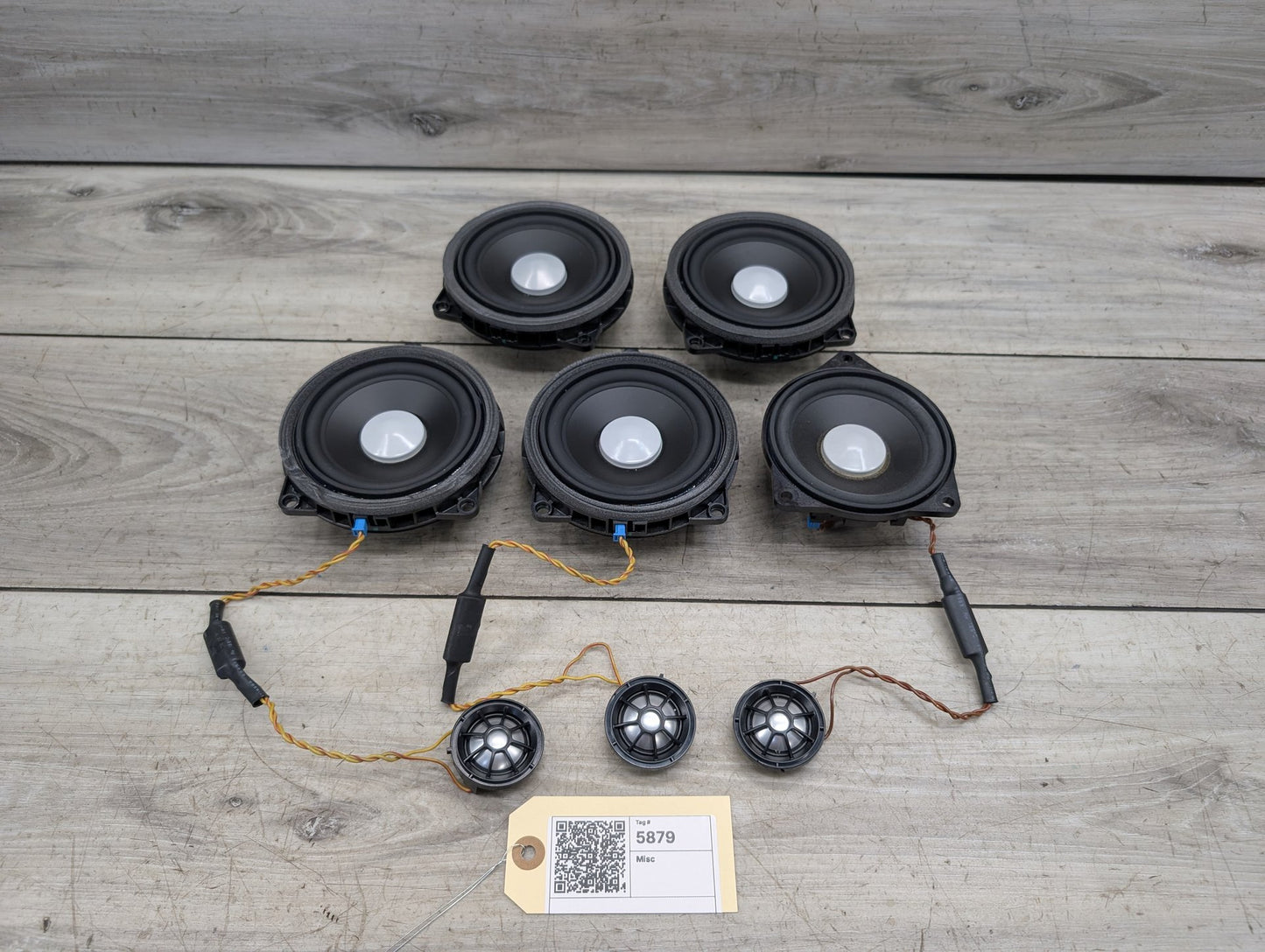 2016 BMW 750Li G12-Audio Sound HK Loudspeakers Tweeters SET PN: 9169690