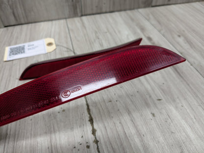 OEM BMW F01 F02 Rear Left Right Bumper Reflector Marker PAIR