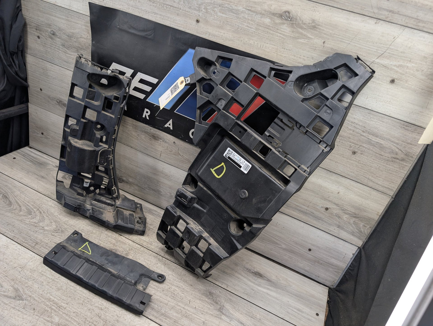 2019-2026 BMW X5 G05 Rear Left Driver Bumper Support Brackets SET 7487525