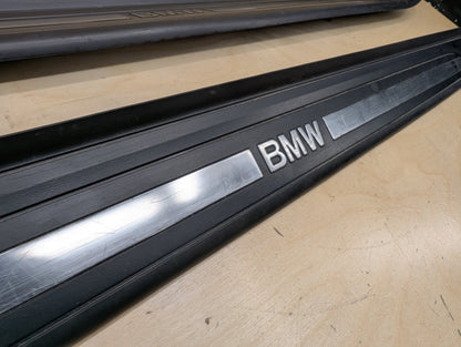 2007-2013 BMW 328i E93 Front Left Right Scuff Plate Door Sill SET 7178598 OEM