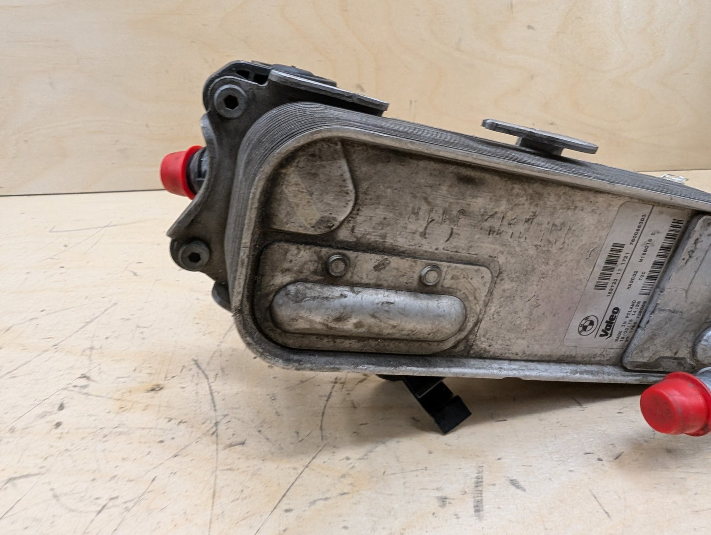 OEM BMW F22 F30 F32 F36 Transmission Oil Cooler Heat Exchanger VALEO N20 N26 N55