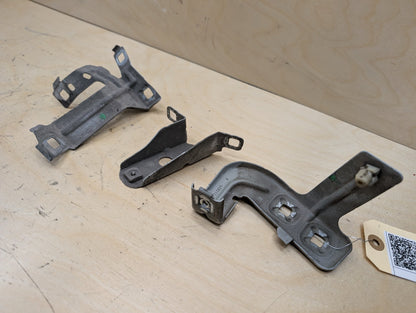 12-20 OEM BMW F30 F32 F33 F36 Front Left Driver Fender Wing Holder Bracket SET