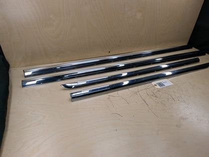 2016-2022 BMW 750i G12 Front Rear Left Right Exterior Door Trim Molding SET 7364354